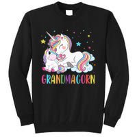 Grandmacorn Unicorn Costume Grandma Mom Mother's Day Tall Sweatshirt