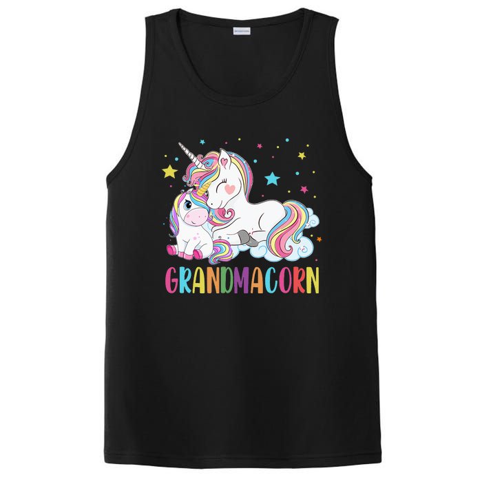 Grandmacorn Unicorn Costume Grandma Mom Mother's Day PosiCharge Competitor Tank