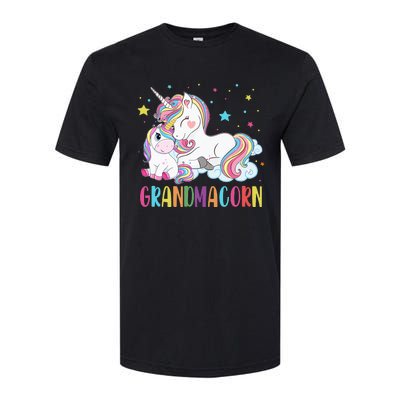 Grandmacorn Unicorn Costume Grandma Mom Mother's Day Softstyle CVC T-Shirt