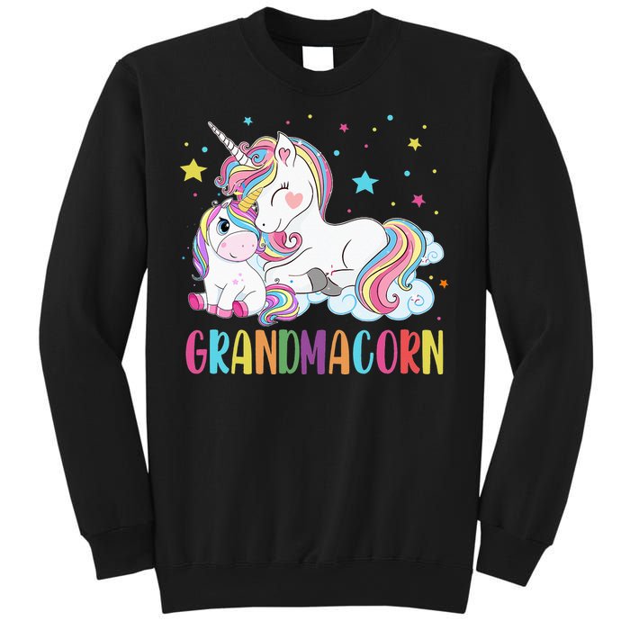 Grandmacorn Unicorn Costume Grandma Mom Mother's Day Sweatshirt