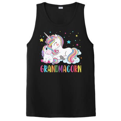 Grandmacorn Unicorn Costume Grandma Mom Mother's Day PosiCharge Competitor Tank