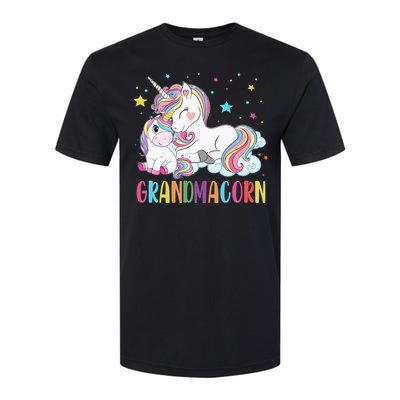 Grandmacorn Unicorn Costume Grandma Mom Mother's Day Softstyle CVC T-Shirt