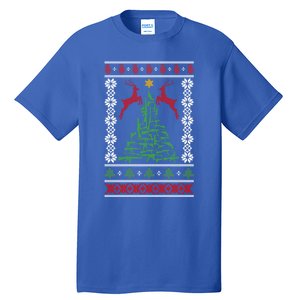 Guns Ugly Christmas Military Gun Right 2nd Adt Gift Tall T-Shirt