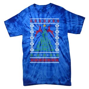 Guns Ugly Christmas Military Gun Right 2nd Adt Gift Tie-Dye T-Shirt