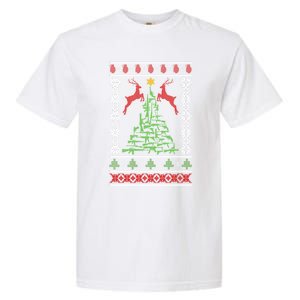 Guns Ugly Christmas Military Gun Right 2nd Adt Gift Garment-Dyed Heavyweight T-Shirt