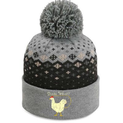 Guess What? Chicken Butt The Baniff Cuffed Pom Beanie