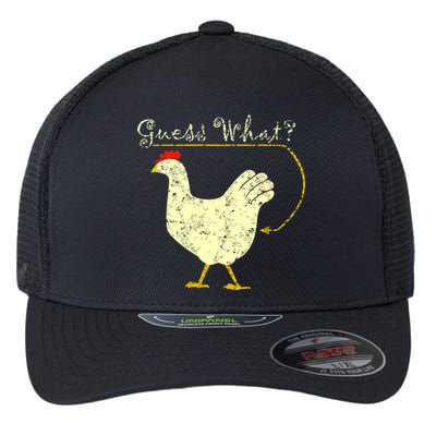 Guess What? Chicken Butt Flexfit Unipanel Trucker Cap