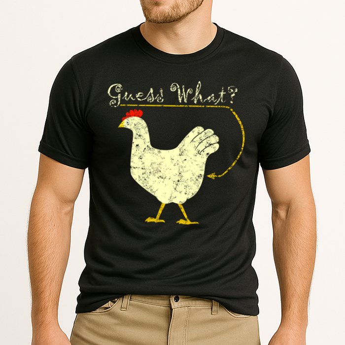 Guess What? Chicken Butt Cooling Performance Crew T-Shirt