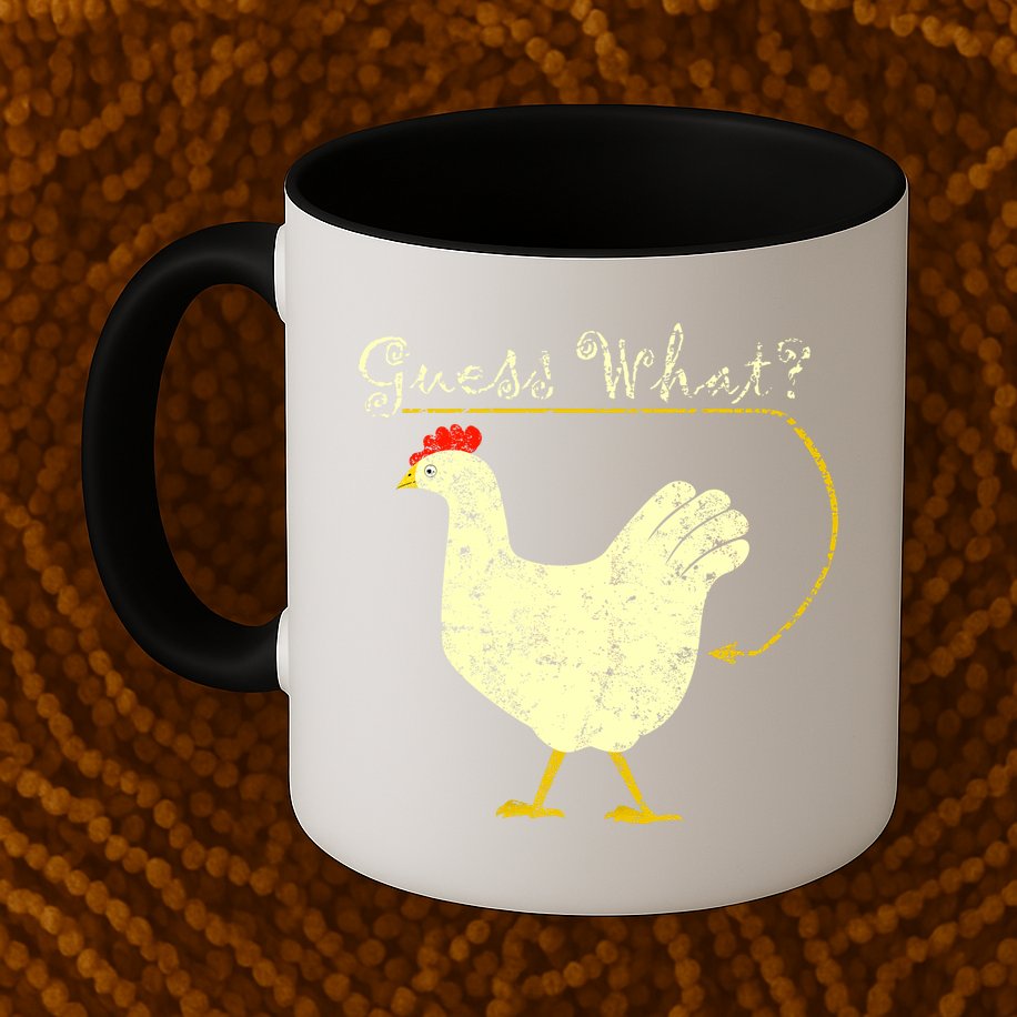 Guess What? Chicken Butt Mug