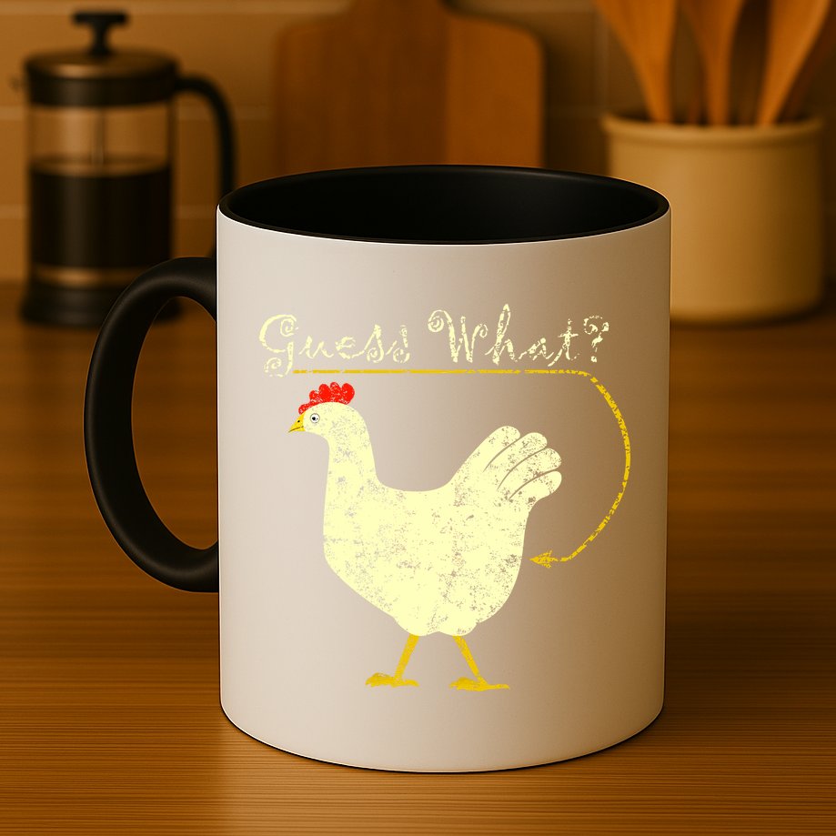 Guess What? Chicken Butt Mug