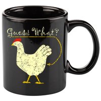 Guess What? Chicken Butt 11oz C Handle Ceramic Mug