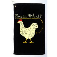 Guess What? Chicken Butt Golf Towel