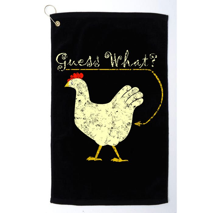 Guess What? Chicken Butt Golf Towel