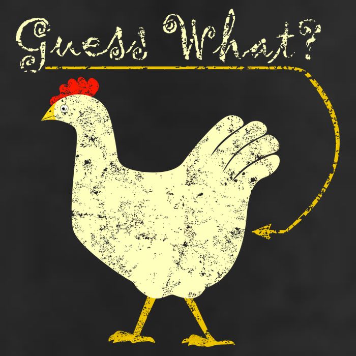 Guess What? Chicken Butt Golf Towel