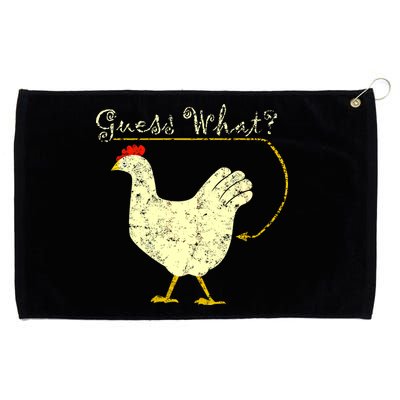 Guess What? Chicken Butt Grommeted Golf Towel