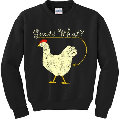 Guess What? Chicken Butt Kids Sweatshirt