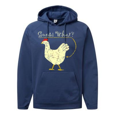 Guess What? Chicken Butt Performance Fleece Hoodie