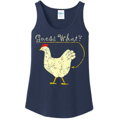 Guess What? Chicken Butt Ladies Essential Tank