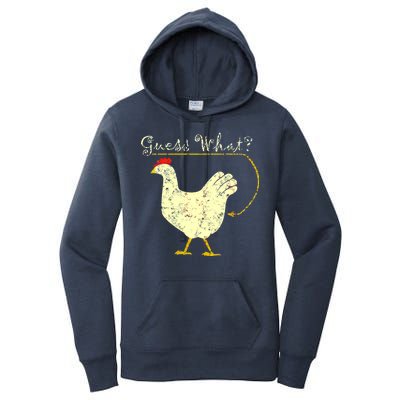 Guess What? Chicken Butt Women's Pullover Hoodie