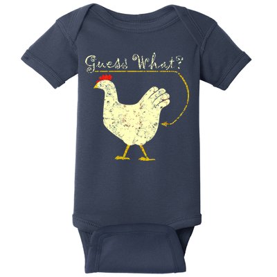 Guess What? Chicken Butt Baby Bodysuit