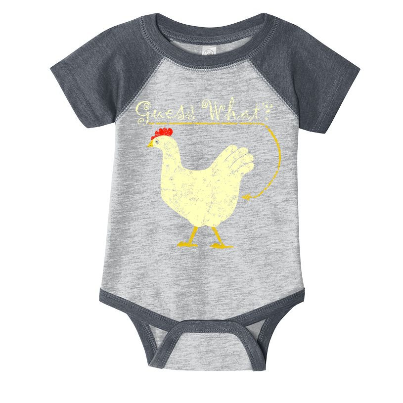 Guess What? Chicken Butt Infant Baby Jersey Bodysuit