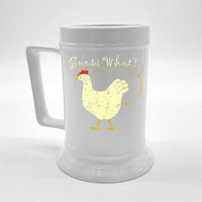 Guess What? Chicken Butt Beer Stein