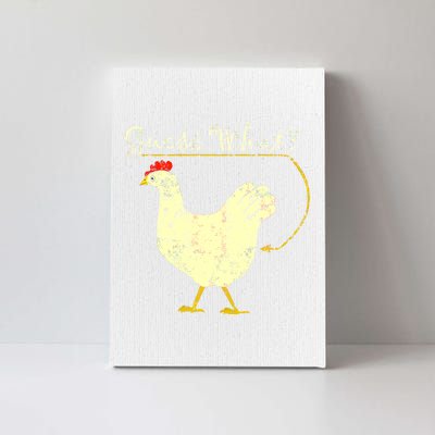 Guess What? Chicken Butt Canvas