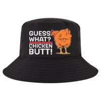 Guess What? Chicken Butt! Funny Joke Cool Comfort Performance Bucket Hat