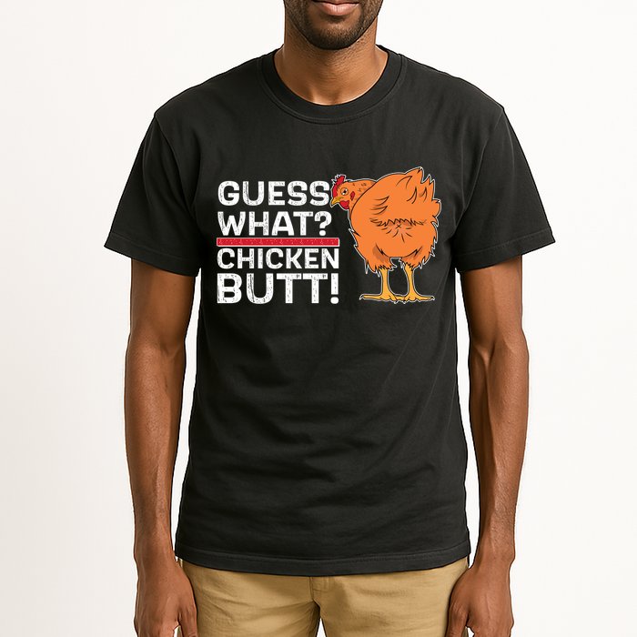 Guess What? Chicken Butt! Funny Joke Tall T-Shirt