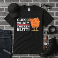 Guess What? Chicken Butt! Funny Joke Tall T-Shirt