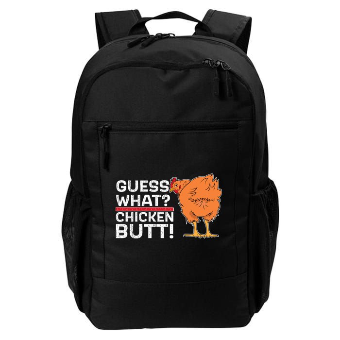 Guess What? Chicken Butt! Funny Joke Backpack
