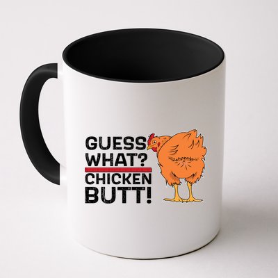 Guess What? Chicken Butt! Funny Joke Mug