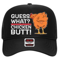 Guess What? Chicken Butt! Funny Joke Trucker Hat