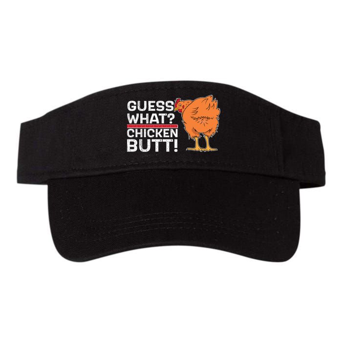 Guess What? Chicken Butt! Funny Joke Visor