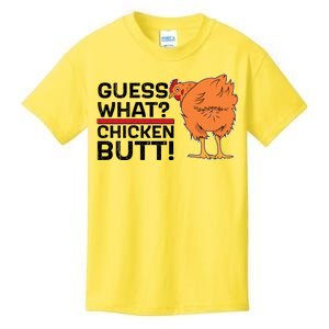 Guess What? Chicken Butt! Funny Joke Kids T-Shirt