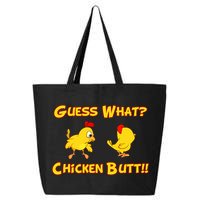 Guess What Chickenbutt? Chicken Graphic Butt 25L Jumbo Tote