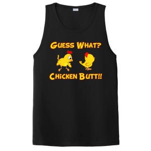 Guess What Chickenbutt? Chicken Graphic Butt PosiCharge Competitor Tank