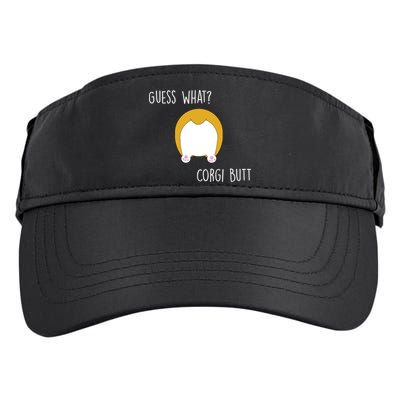 Guess What Corgi Butt Adult Drive Performance Visor