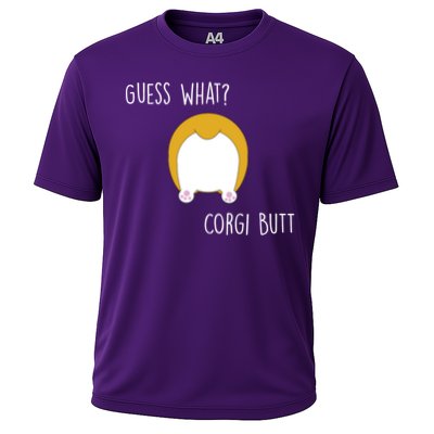 Guess What Corgi Butt Performance Shirt