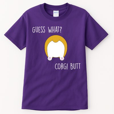 Guess What Corgi Butt Tall T-Shirt