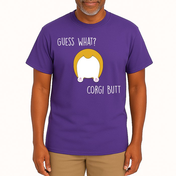 Guess What Corgi Butt Tall T-Shirt
