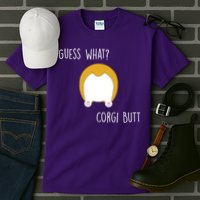 Guess What Corgi Butt Tall T-Shirt