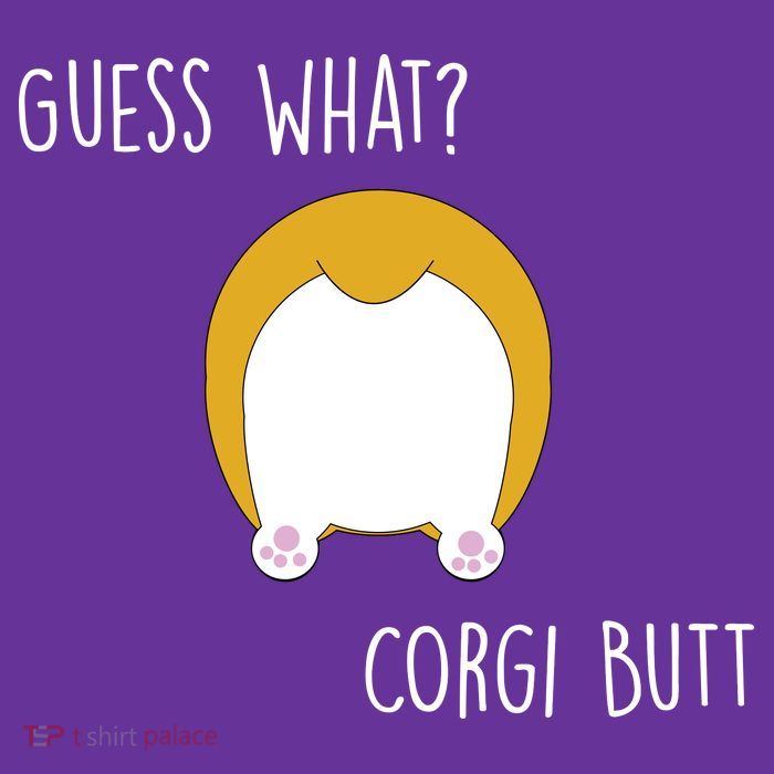 Guess What Corgi Butt Mousepad