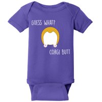 Guess What Corgi Butt Baby Bodysuit