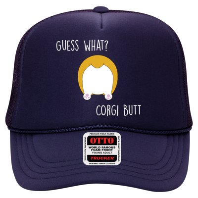 Guess What Corgi Butt Trucker Hat