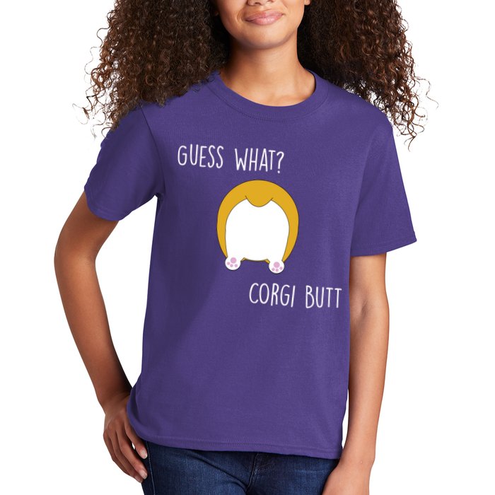 Guess What Corgi Butt Kids T-Shirt