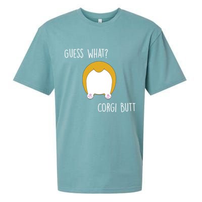 Guess What Corgi Butt Sueded Cloud Jersey T-Shirt