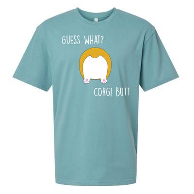 Guess What Corgi Butt Sueded Cloud Jersey T-Shirt