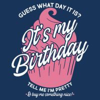 Guess What Day It Is? It's My Birthday Tell Me I'm Pretty Infant Baby Jersey Bodysuit