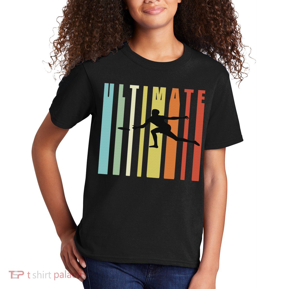 Great Ultimate Frisbee Motif Gift Kids T-Shirt